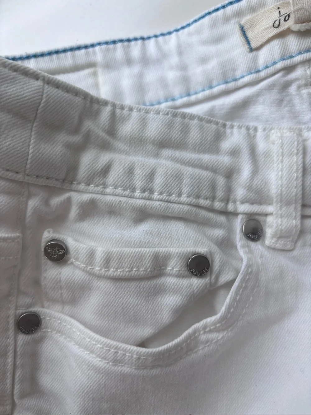 Joules Shirley Long Denim Shorts 12